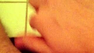 Ready to catch me wanking hard in this dirty toilet?