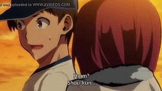 Naughty teacher seduces student for big cock hentai-style pounding.