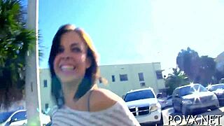 Krystal Banks Sucks Fucks Hardcore POV with Rabbit Toy in Steamy Teen Pussy Action