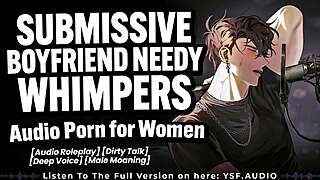 submissive boyfriend humps bed moaning whimpering desperately