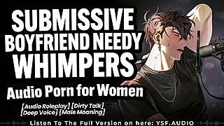 submissive boyfriend humps bed moaning whimpering desperately