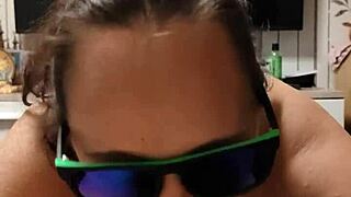 homemade milf teases stepbro with big natural tits while cheating on hubby 😏🍒