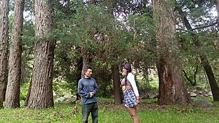 young college girl moans wildly as old peasant pounds her tight pussy