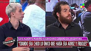 Cuban tames live communist chico!