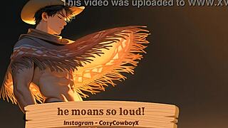 damn he moans like crazy when he cums hard from that erotic solo tease