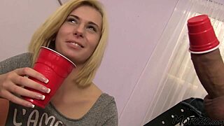 Father-in-Law's Monster Cock Deepthroats 19-Year-Old Amateur's Tight Pussy with Cum Orgasm Rough
