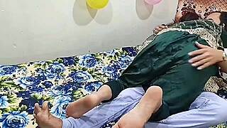 indian wife calls young stud for rough pounding and dirty hindi moans