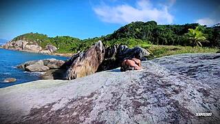 Biker Girl's Wild Beach Sex Rampage