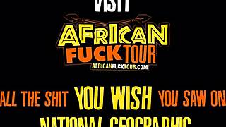 damn this tribal ebony refugee milf rides my cock reverse cowgirl for modeling gig