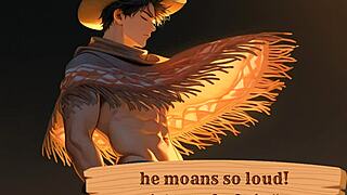 damn he moans like crazy when he cums hard from that erotic solo tease