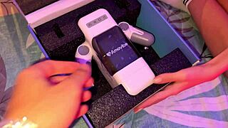 Amovibe girl shocks me with toy play till I cum - novella night