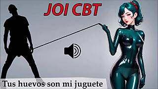 Joi Cbt Extreme Spanish Roleplay - Torment Your Balls Hard
