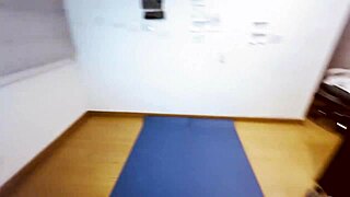 hey trainer my husband pays you but youre making my pussy sweat so hard wanna fuck?