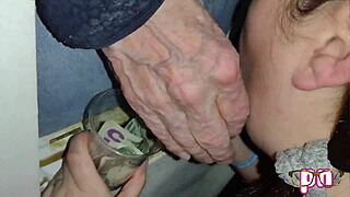 she sucked off dirty old men at the gloryhole bbw big tits fetish