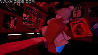 Horny Girlfriend Fucks Friend's Monster Cock Hard