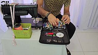 Salome Gil baths horny and priest shoves dick deep in her wet pussy part 1