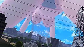 i feel so tiny next to her massive growing body towering over me forever