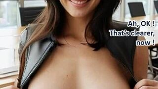 Bored Secretary Bitch Bent Over Desk for Doggystyle Fuck!