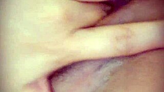 Horny Pinay babe creampie pussy closeup huge natural tits masturbating solo