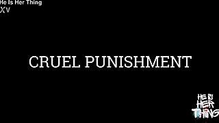 GODDESS Forces SLAVE to Lick ASS While BONDAGE FARTING and Hot Wax Torment!