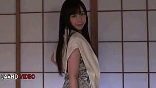 teen ruka kanae teases with steamy blowjob and fingering play