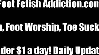 Detailed Femdom POV: Suck My Toes While I Dominate Your Feet Fetish Cravings