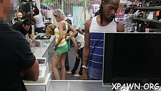 Adorable amateur couple's sloppy ball licking leads to hardcore pussy suck