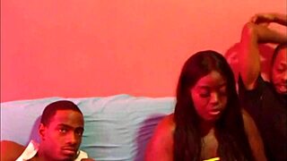 big booty ebony babe spills secrets in steamy casting interview