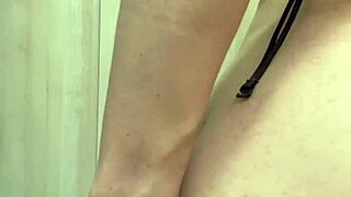 prim schoolgirl in embarrassing lingerie gets clit bell and anal training