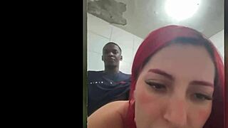 amateur milf bends over for huge cock anal in public toilet video call