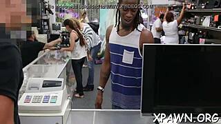 Adorable amateur couple's sloppy ball licking leads to hardcore pussy suck