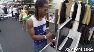 Adorable amateur couple's sloppy ball licking leads to hardcore pussy suck