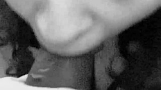 damn this latina goes sloppy on huge bbc dildo deepthroat suck fest 💦🍆🔥