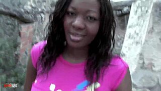 Tyra Lewis Big Tits Ebony Babe Takes Outdoor Interracial Anal Doggystyle Deepthroat