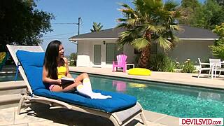 asian babysitter craves latino boss cock sucking him deep before wild pounding