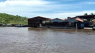 watch my hubby cuckolded as bbc studs creampie my fat pussy on boat!