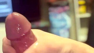 Edging My throbbing Fat Cock Till Explosive Cumshot Everywhere!