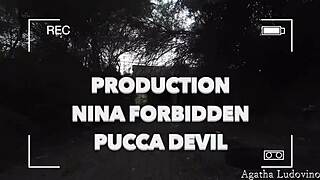 Halloween bathroom blonde lesbian licks curvy big ass pussy lips