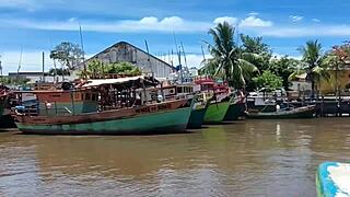 watch my hubby cuckolded as bbc studs creampie my fat pussy on boat!