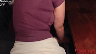 office bimbo stays late begging for after-hours smash