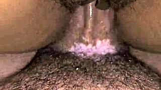 interracial latina milf drips wet for husband's creampie pounding frenzy