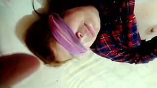 stepson shoves cock in my mouth... i suck hard!! huge jizz gulp??