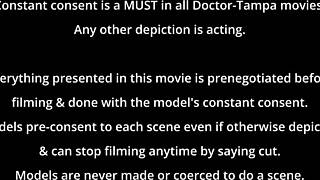 stefania mafra welcomes you to rikers in latex gloves handcuffs and heels spreading her big tits ass