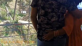 A beautiful indian wife rides her horny husband cowgirl in romantic homemade sex