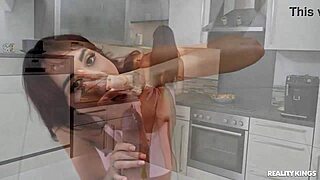 please choke and use my redhead teen ass during dinner... cumshot begging