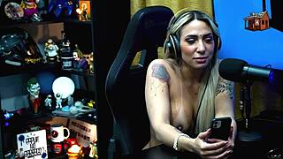 Ruan Gets Bruna Lambertini Naked on Lap for Dirty Talk Casting Kiss in Sheer Red