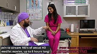 tampa university girl misty addams spreads for entrance exam tease