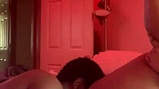 yo my bbc bf is straight devouring this fat wet ebony pussy at the holiday party 😍👅💦