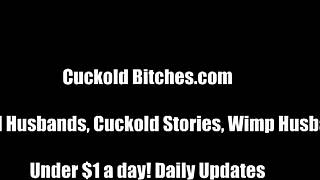 she locks him in as her lifelong cuckold slave