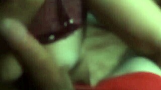 funk party couple flashes teases with sloppy blowjob and hookah smoke